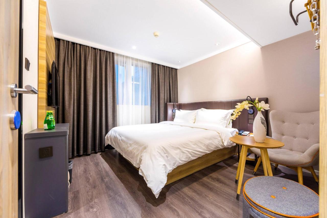 Hanting Hotel Shanghai North Bund Hailun Road Xangai Exterior foto